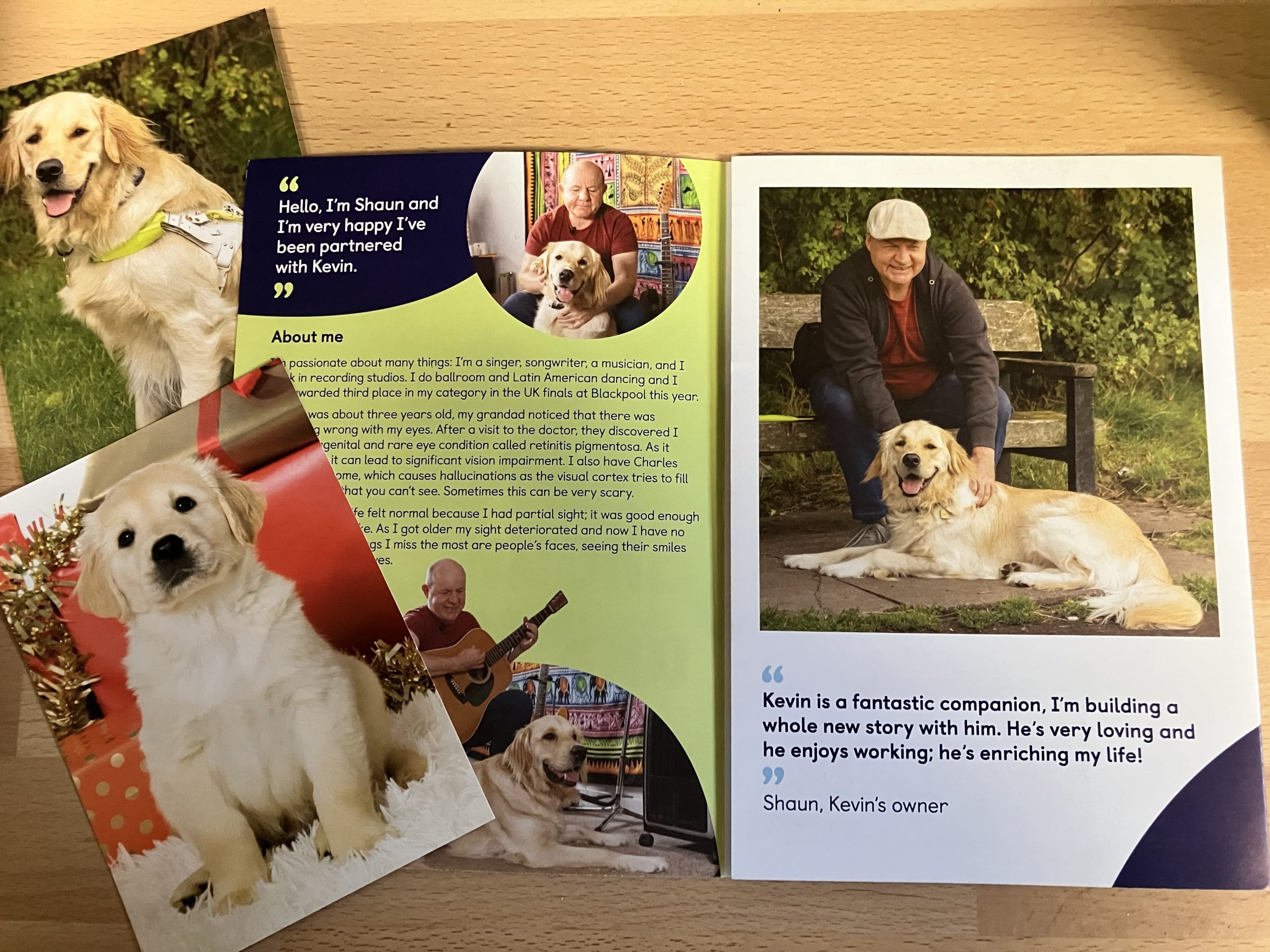 Guide Dogs UK leaflet