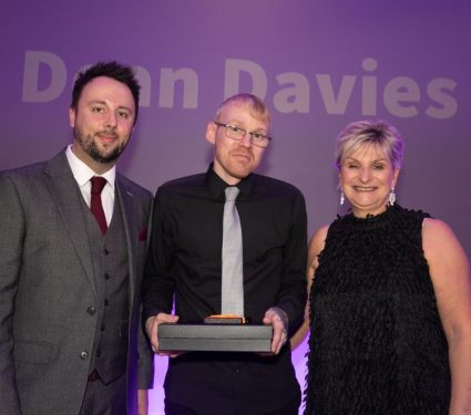 Celebrating support worker Dean