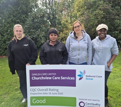 CQC Inspection Success at Churchview